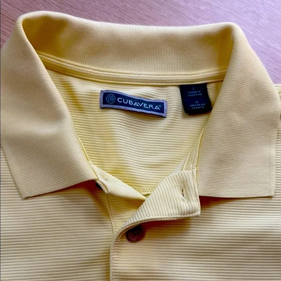 Men's Yellow Polo Shirt - Picture 2 of 3